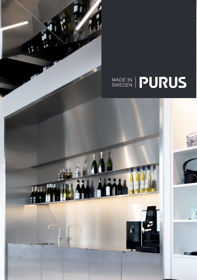 PURUS rustfri innredniing