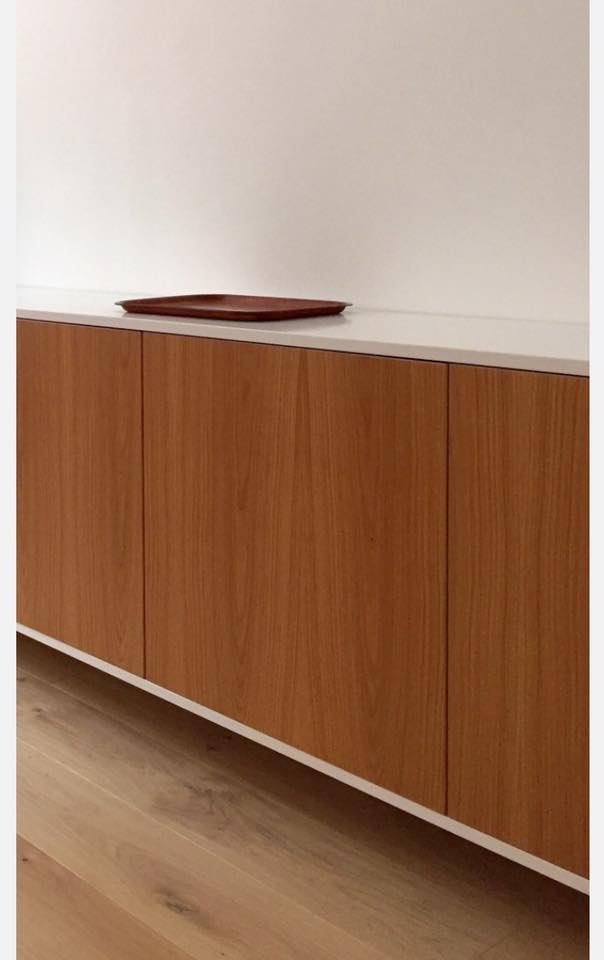 Sjenk laget av kjøkkenskap fra IKEA