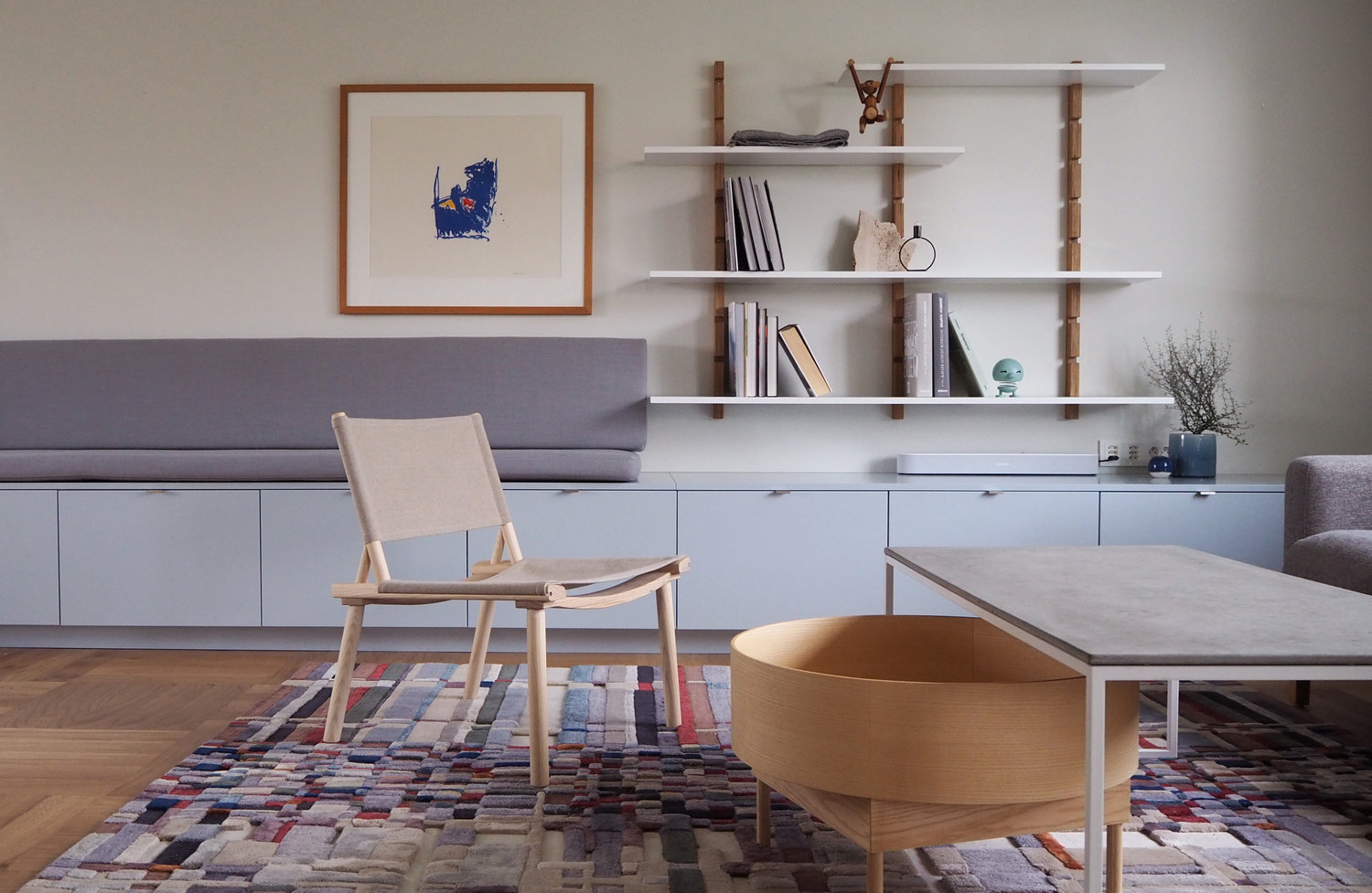 Sjenk laget av kjøkkenskap fra IKEA